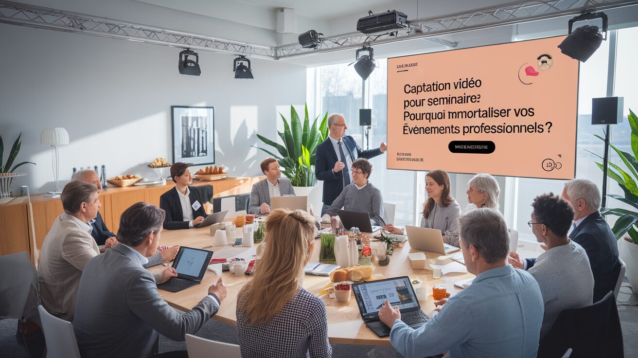 Captation video pour seminaire Pourquoi immortaliser vos evenements professionnels 1 5