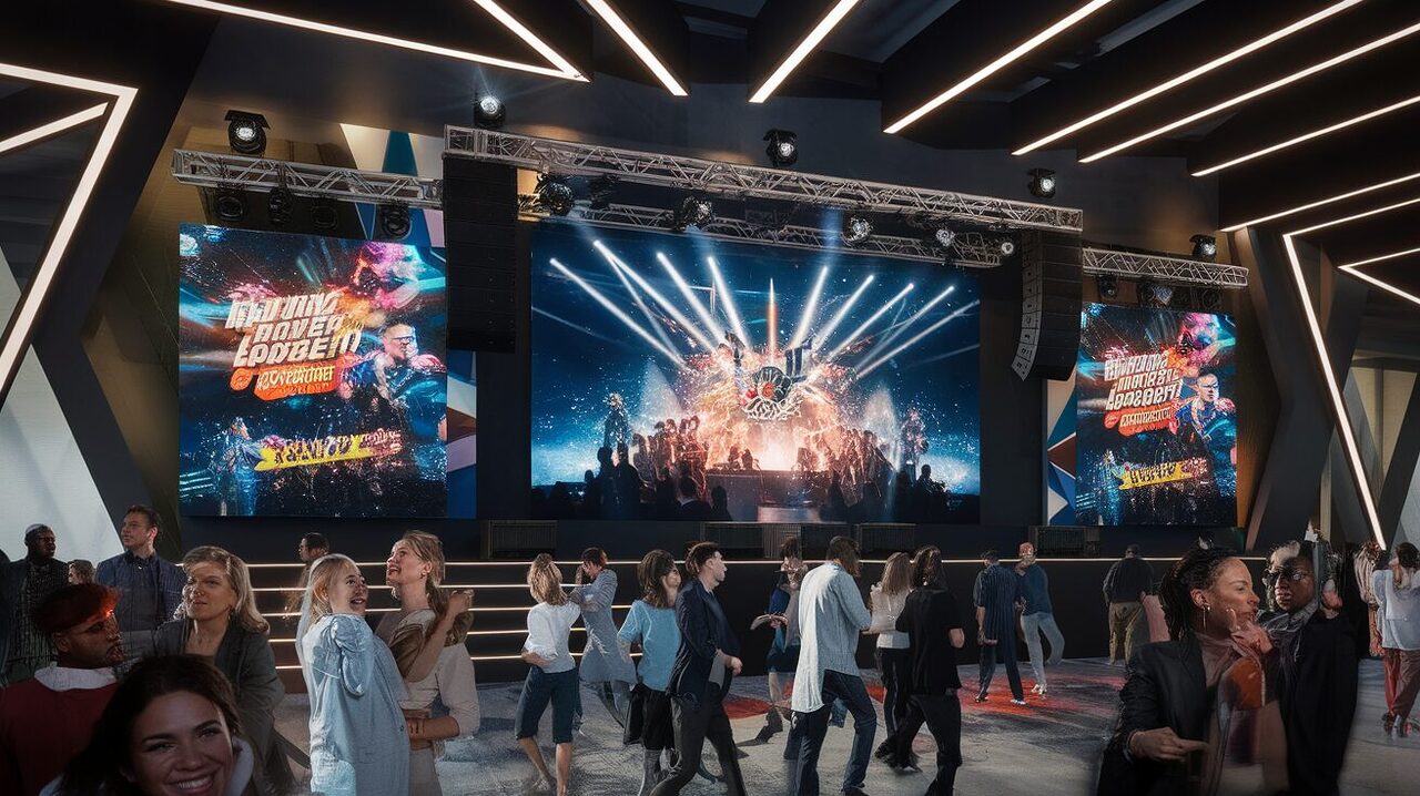 Ecrans LED pour evenementiel Transformez vos projets avec des visuels percutants 3