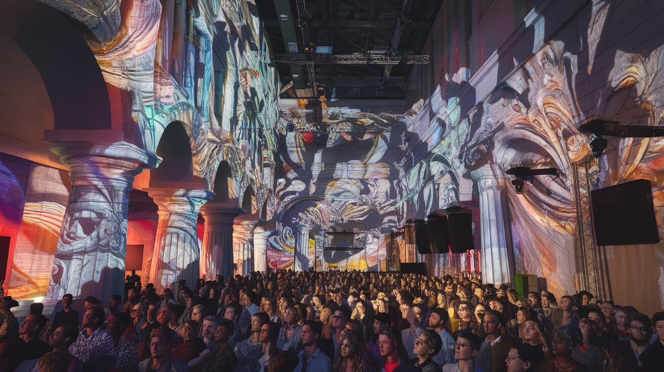 Mapping video pour evenement Impressionnez votre audience avec des projections 3D 3